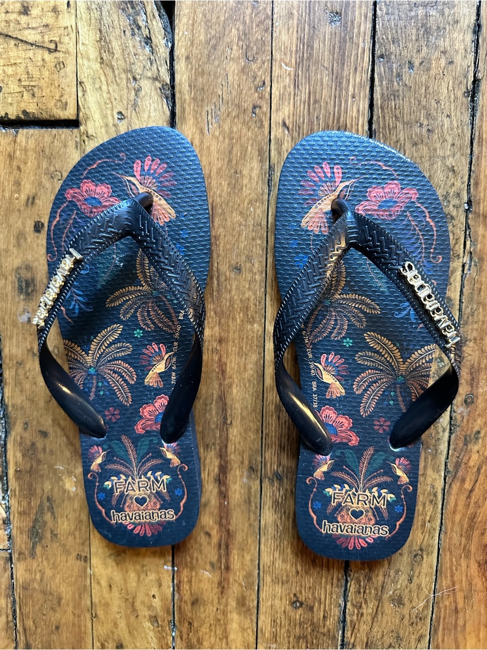 HAVAIANAS x FARM RIO CLASSIC FLOP - 7/8M